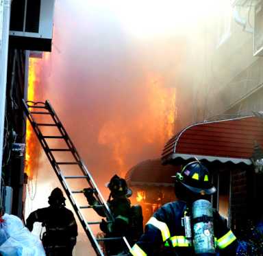 Inferno rips though Mill Basin