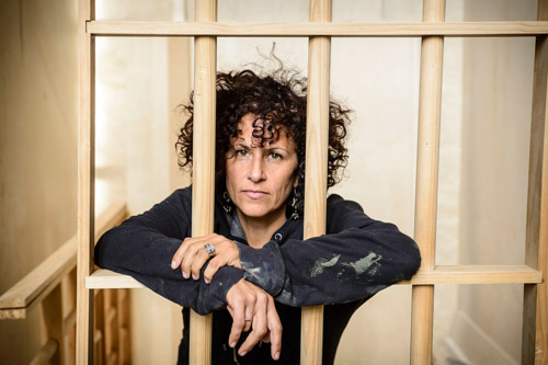 Raising the bars: Artist recreates activist’s prison cell