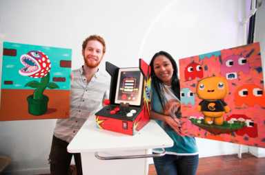 Cartridge world! Painters reimagine classic video games on canvas