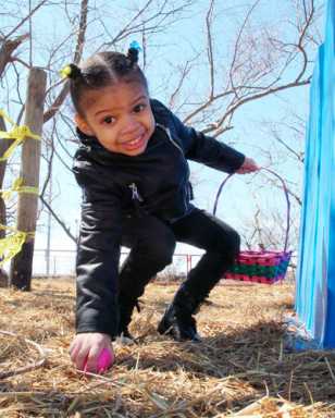 Hunting for eggs at Aviator