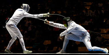 En garde! Coney fencing academy fields international silver medalist