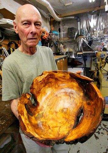 Locally hewn: Woodworkers craft Marine Park timber