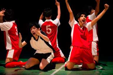 Sport of kings: ‘Invisiball’ stages a faux soccer match