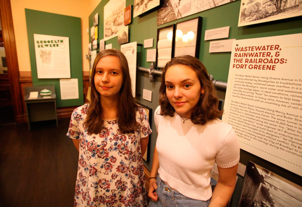 Teenage wasteland: Students curate an exhibit about Brooklyn’s sewer system