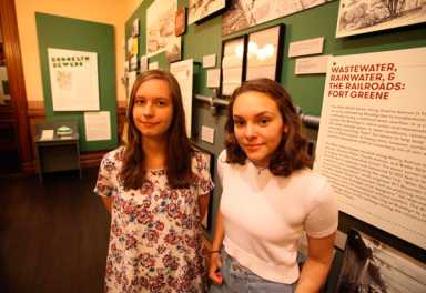 Teenage wasteland: Students curate an exhibit about Brooklyn’s sewer system