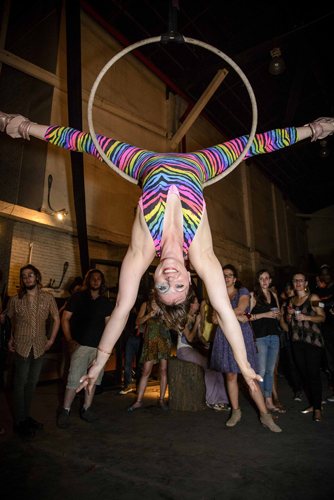Space jam: Oddball performers help launch book about weird Brooklyn venues