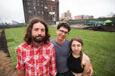 Salvage garden: Park returns to Williamsburg waterfront