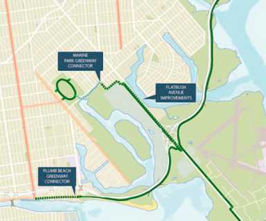 Better bike paths: City plans connections to Jamaica Bay Greenway
