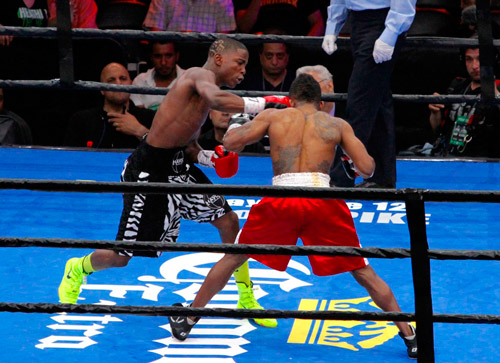 Flashy Flatbush native Colbert wins pro debut at Barclays