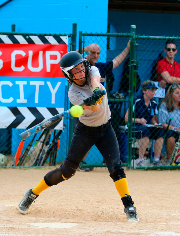 Telecom softball stars show off arms at Mayor’s Cup