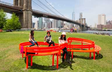 Hands-on experience: Park sculpture says ‘Please Touch the Art’