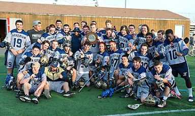 Standing O cheers for Xaverian Lacrosse