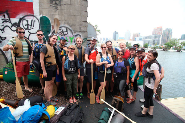 A current affair: Greenpoint boaters paddle to Governor’s Island for kayak fete