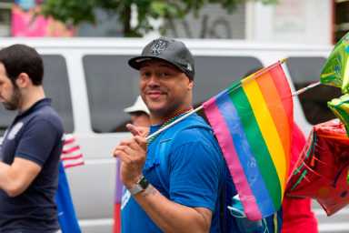 Buckwick residents let their rainbow flag fly