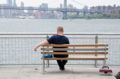 Butts out! Transmitter Park seating shrinks, leaving less room for rumps