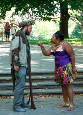 Lark in the park! Shakespeare troupe takes stage in Owl’s Head