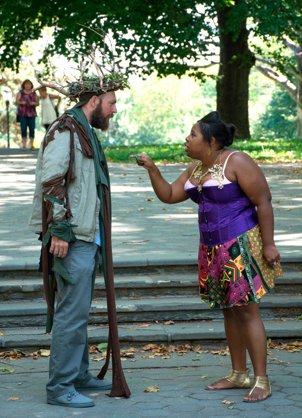 Lark in the park! Shakespeare troupe takes stage in Owl’s Head