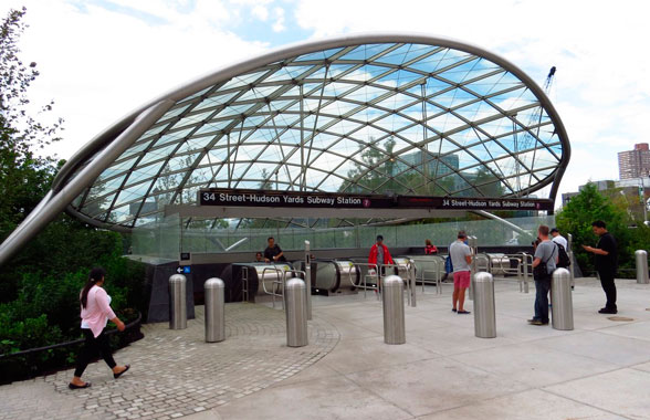 Lucky ‘7’! Train’s new station is awesome