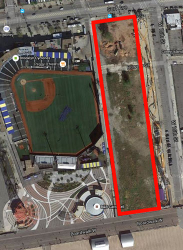 City to grab unused Coney Island land