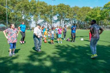 Wheel-y good time: Sunset Park hosts day of sports for disabled and abled-bodied alike