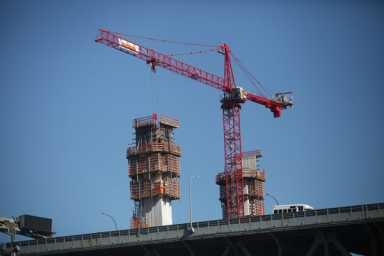 Kosciuszko rising: New bridge takes shape over Newtown Creek