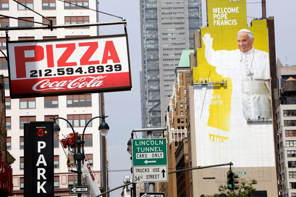 Welcome to New York, Your Holiness