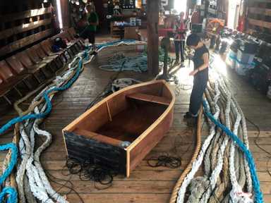 Swell performance: Opera company stages show on a barge