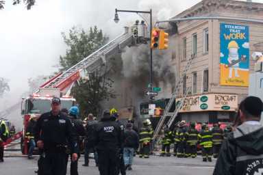 Fatal blast rocks Borough Park, killing one and injuring more than a dozen