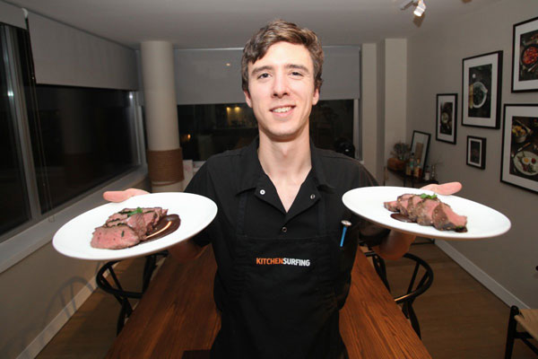 ‘Seamless’ for Slopers: Live chefs delivered to your door