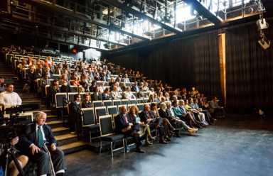 See inside St. Ann’s new Tobacco Warehouse theater