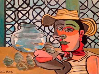 A double take: ‘Pablo Matisse’ riffs off two great painters