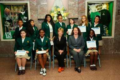Say O to the Bishop Kearney scholarship students