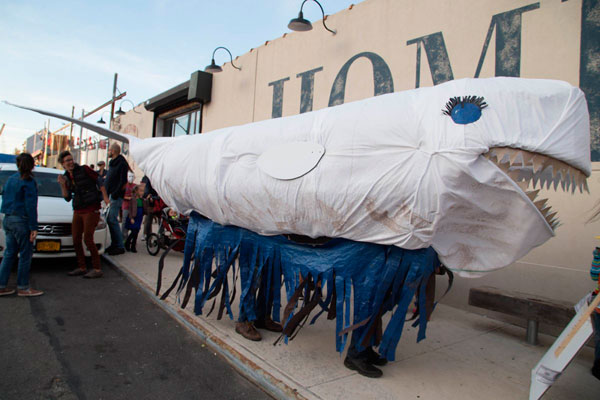 Float on! Red Hookers celebrate Sandy survival at Barnacle Parade