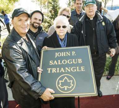 Slice of paradise: Community names wedge-shaped park for local vet