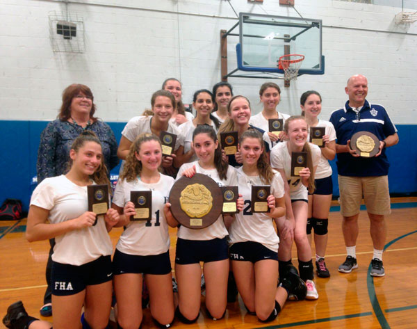 Third set rally powers Fontbonne Hall to second straight diocesan title