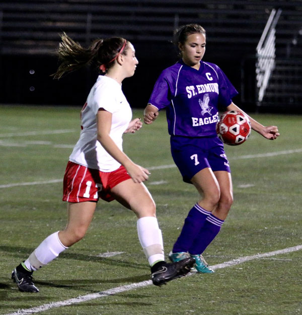 Big help: Diminutive forward’s goal earns Eagles crown