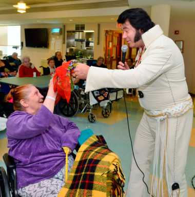 Rockin’ around the clock with Elvis