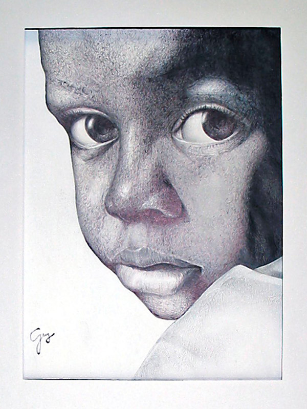 Drawn with a free hand: Ballpoint pen artist practiced while in prison