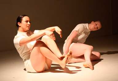 Maze of our lives: Dancers perform inside a labyrinth