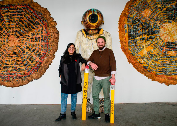 School dance: Art foundation opens with video show and party