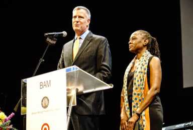 DeBlasio looks to the future at BAM’s annual MLK tribute