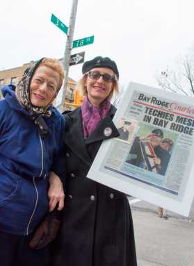 Hoping it’s a Dunn deal: Ridgite’s family wants street co-named while his aging widow can still enjoy it