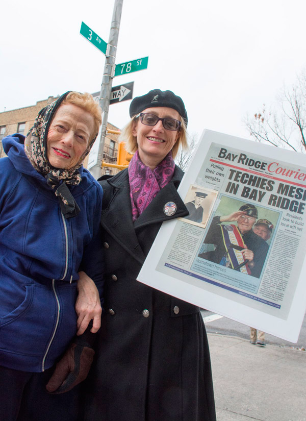 Hoping it’s a Dunn deal: Ridgite’s family wants street co-named while his aging widow can still enjoy it