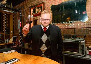 Chug along! Ridge bar toasts R train centennial