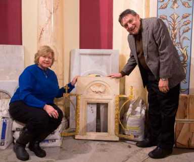 Second coming! Church’s rescued relic restored