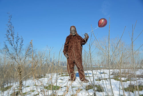 Bigfoot ready for his close-up: Prospect Park Sasquatch IDed as cemetery clown prankster