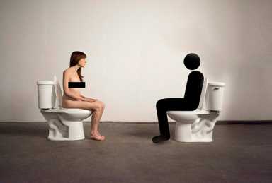 Artist will sit naked on toilet for 10 hours at Williamsburg gallery this weekend