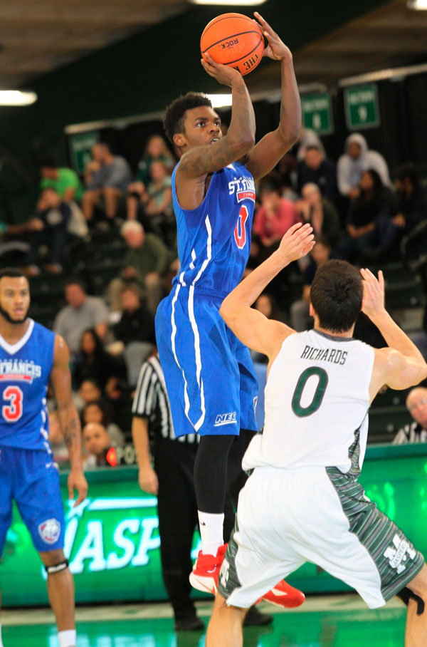 Jewell sparkles as Terriers rout Sacred Heart