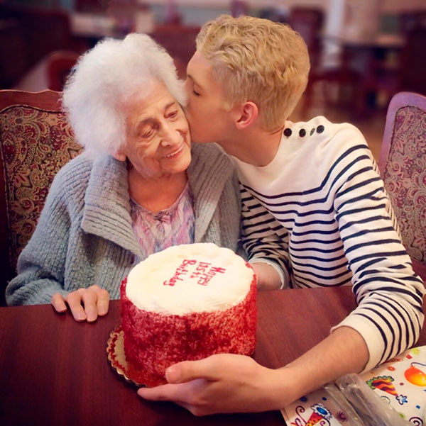 Standing O is wishing Rose another 105 years of happy living