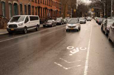 A sharrow escape! City plans dedicated bike lane on Lafayette Avenue